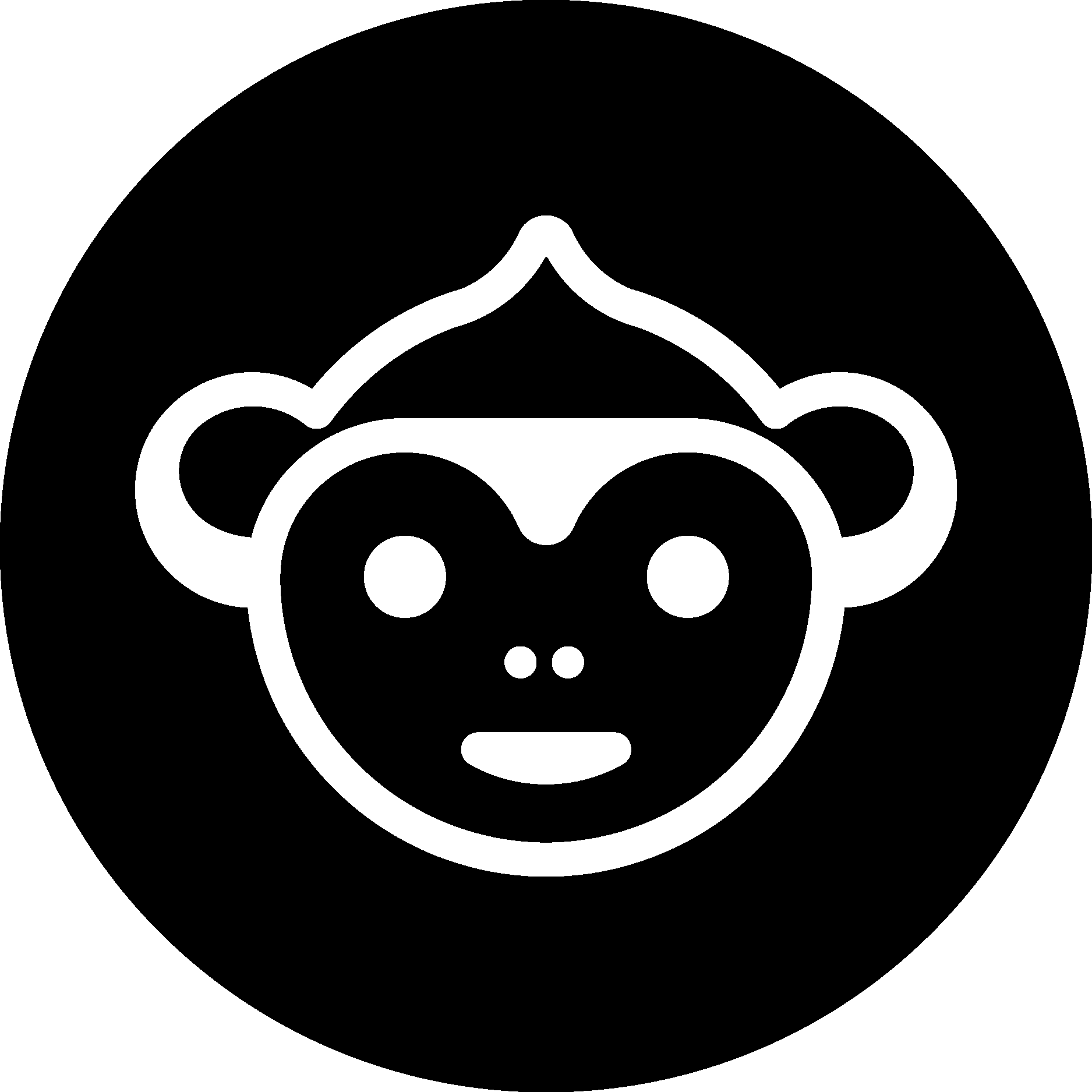 WhiteMonkey Icon Logo Vector Logo